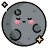 Sticker 🌙 ☾ 𝑴𝒐𝒐𝒏 ➜ @OrderEmoji ᥫᩣ