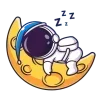 Sticker 🌙 ☾ 𝑴𝒐𝒐𝒏 ➜ @OrderEmoji ᥫᩣ