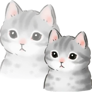Telegram sticker 😟 Кошачий пак @Nyasticks