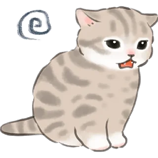 Telegram sticker 🤮 Кошачий пак @Nyasticks