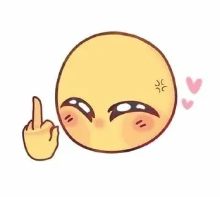 Telegram sticker 🖕 Смайлики :: @fStikBot