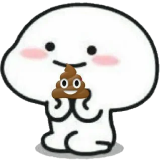 Telegram sticker 💩 Quby