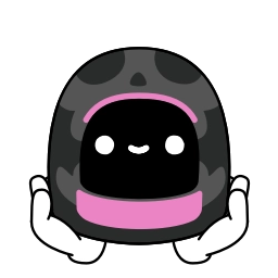 Telegram sticker 😍 Doodles Dark Mode #2777 @sticker_bot