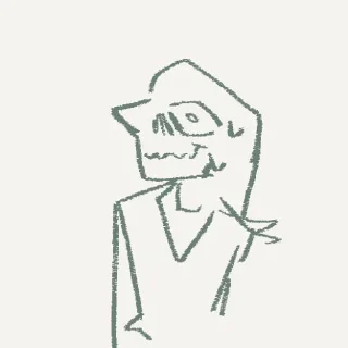 Telegram sticker 🥯 Miki [They/Them] by @Medi4ShitPost