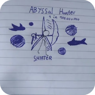 Video sticker 🔳 ABYSSAL HUNTER🦅🦅🦅🦅🦅🦅