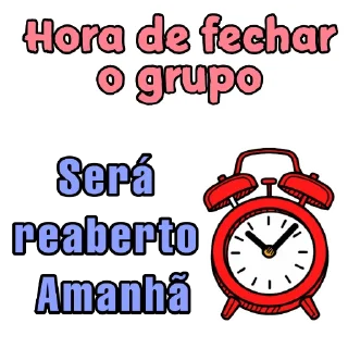 Telegram sticker ⏰ NS LANÇAMENTOS