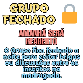 Telegram sticker 🔒 NS LANÇAMENTOS