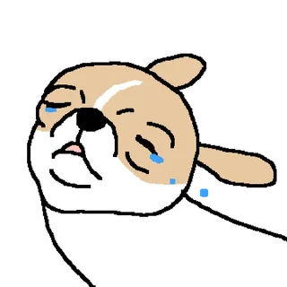 Telegram sticker ⭐ 치왈왈 2 @moe_sticker_bot