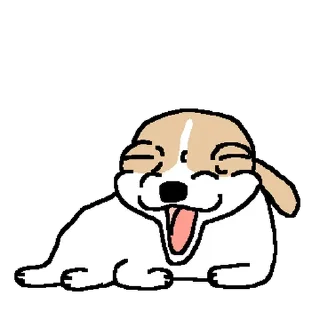 Telegram sticker ⭐ 치왈왈 2 @moe_sticker_bot