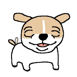Telegram sticker ⭐ 치왈왈 2 @moe_sticker_bot