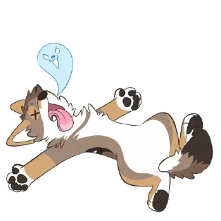Telegram sticker 😵 Coyotes by Pulexart.com