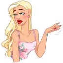 Telegram stiker 👋 Eva Rich