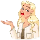 Telegram stiker 💁‍♀️ Eva Rich