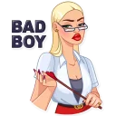 Telegram stiker 😑 Eva Rich