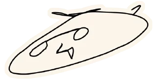Telegram sticker ®️ neco arc – art by awl__owl (@shadow_wizard_mg)