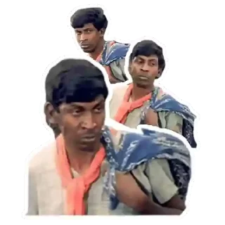 Telegram sticker 😒 Vadivelu @ChinnathambiP