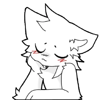 Telegram sticker 🌟 Глупый кисер @SozdaiStickeriBot