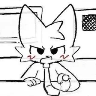 Telegram sticker 🌟 Глупый кисер @SozdaiStickeriBot