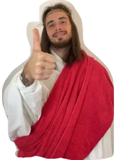 Video sticker 👍 Jesus @stickersb2b