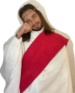 Telegram sticker 😭 Jesus @stickersb2b