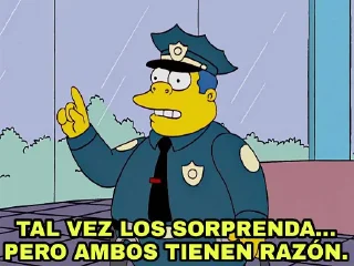 Video sticker 😨 A to mi co @SimpsonsGrupo