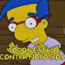 Telegram sticker 😨 A to mi co @SimpsonsGrupo