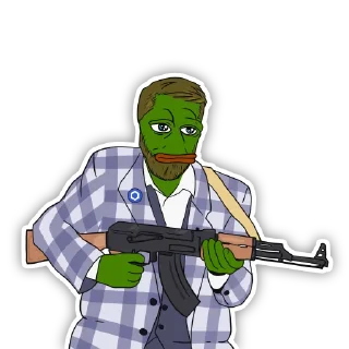 Telegram sticker 🔫 AVAX Meme Pack