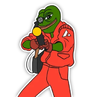 Telegram sticker 🔫 AVAX Meme Pack