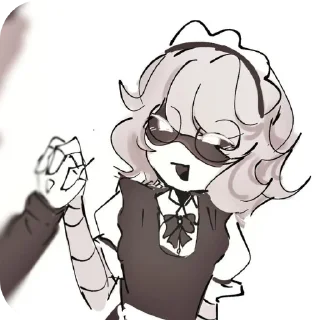 Telegram sticker ✋ ❤️ Murder Dron V❤️