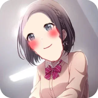 Telegram sticker 🫥 н п