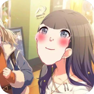 Telegram sticker 🫥 н п