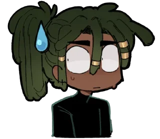 Sticker 😐 Green clod