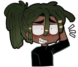 Video sticker 💔 Green clod