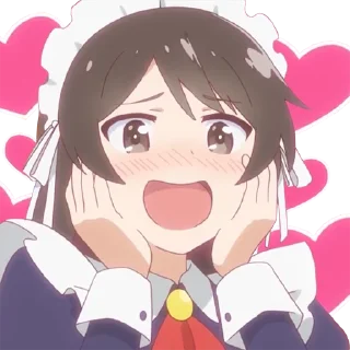 Video sticker 😍 Watashi ni Tenshi ga Maiorita - @kontta