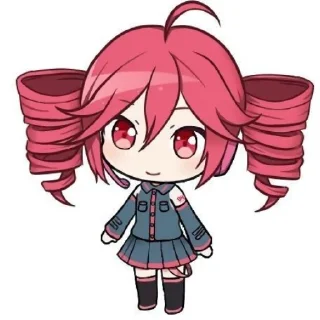 Telegram sticker 🙂 Kasane Teto♥️