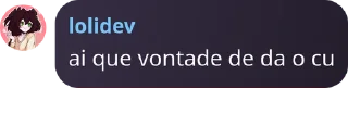 Telegram sticker 🍑 lolidev's memetic text seleccíon