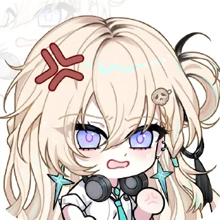 Telegram sticker 😡 Tohka