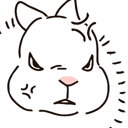 Sticker 😠 Pale Rabbit - @ShoutoEmoji