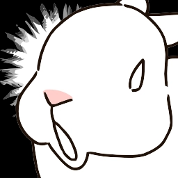 Sticker ‼️ Pale Rabbit - @ShoutoEmoji