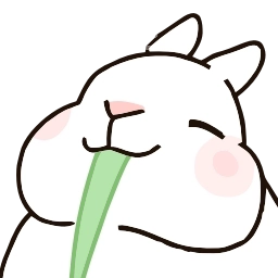 Sticker ☺️ Pale Rabbit - @ShoutoEmoji