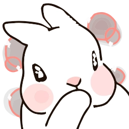 Sticker 😳 Pale Rabbit - @ShoutoEmoji