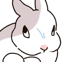 Sticker 😥 Pale Rabbit - @ShoutoEmoji