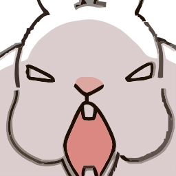 Sticker 🗣 Pale Rabbit - @ShoutoEmoji