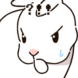 Sticker ⁉️ Pale Rabbit - @ShoutoEmoji