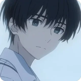 Телеграм стикер 😕 The Tunnel to Summer • @animestickersii @pinterest_to_stickerbot