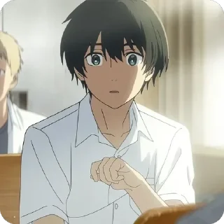 Телеграм стикер 😨 The Tunnel to Summer • @animestickersii @pinterest_to_stickerbot