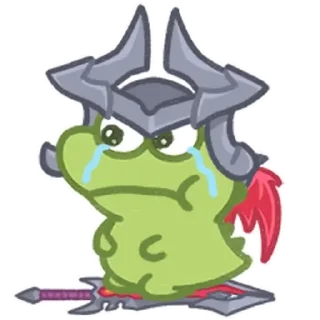 Telegram sticker 😊 抹茶旦旦河道劍魔 @kal_pc