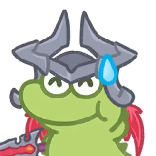 Telegram sticker 😊 抹茶旦旦河道劍魔 @kal_pc