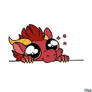 Telegram sticker 👀 DraegonisByFelisRandomis