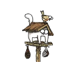 Telegram sticker 😖 simon's cat